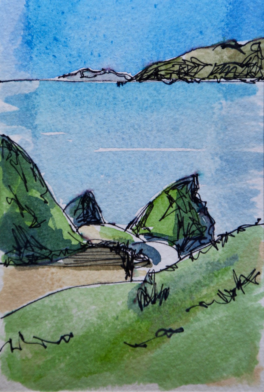 Walk down to Dunquin Harbour